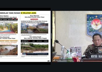 Mendagri Ultimatum Pemda segera Data Jembatan Rusak Menuju Sekolah