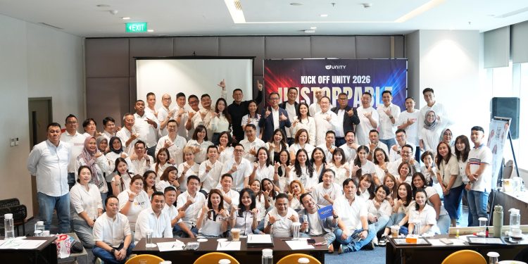 Unity Gelar Kick Off Agency Bertema “Unstoppable Growth”, Siap Tumbuh Berkelanjutan di 2026