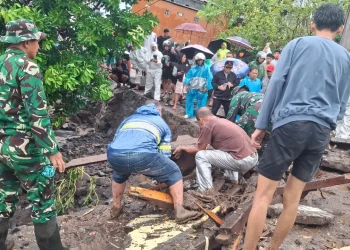 17 Orang Tewas akibat Banjir Bandang di Sitaro, 691 KK Mengungsi
