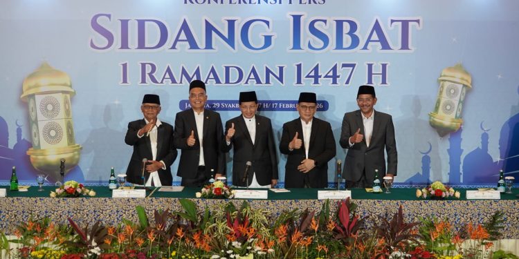 Usai Sidang Isbat, Pemerintah Tetapkan Puasa Ramadan 2026 Mulai Kamis 19 Februari
