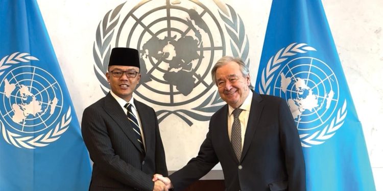 Temui Sekjen PBB, Menlu Sugiono Blak-blakan Langkah Indonesia Gabung Board of Peace