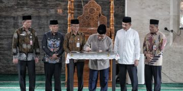 Arsitektur Masjid Darul Jannah Walkot Jaksel Bikin Pramono Terpesona, Harap Jadi Pusat Kegiatan Umat