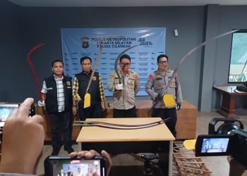 Pemuda Dibacok di Lebak Bulus saat Hendak Beli Kembang, 5 Pelaku Berhasil Diringkus Polsek Cilandak