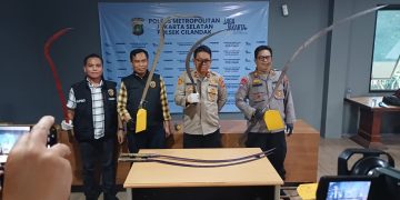 Pemuda Dibacok di Lebak Bulus saat Hendak Beli Kembang, 5 Pelaku Berhasil Diringkus Polsek Cilandak