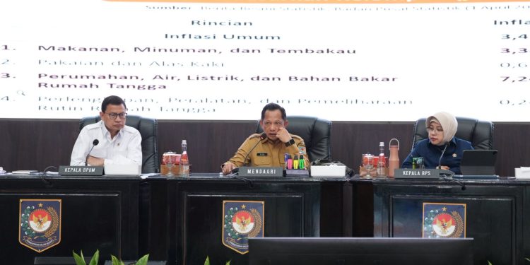 Inflasi Turun, Pemda Diingatkan Tak Berpuas Diri