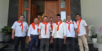 Peringati Hari Jadi Ke-40, SAR Unhas Temui Andi Amran