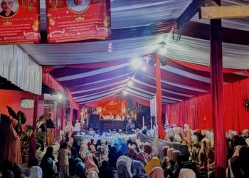 Haul Akbar Sayyidul Aulia Syekh Ahmad At Tijani-Haul Warga Sepondokcina Dihadiri Ribuan Jamaah, Panitia Apresiasi Semua Pihak