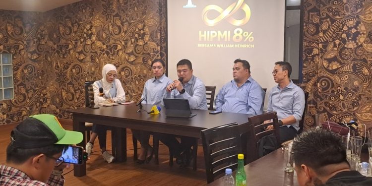 William Heinrich Louncing HIPMI 8% Perkuat Visi Presiden Prabowo