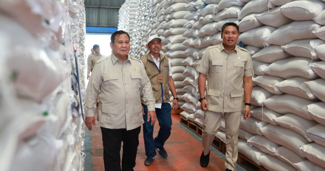 Sidak Prabowo – Sudaryono ke Gudang Bulog Hapus Keraguan Soal Swasembada