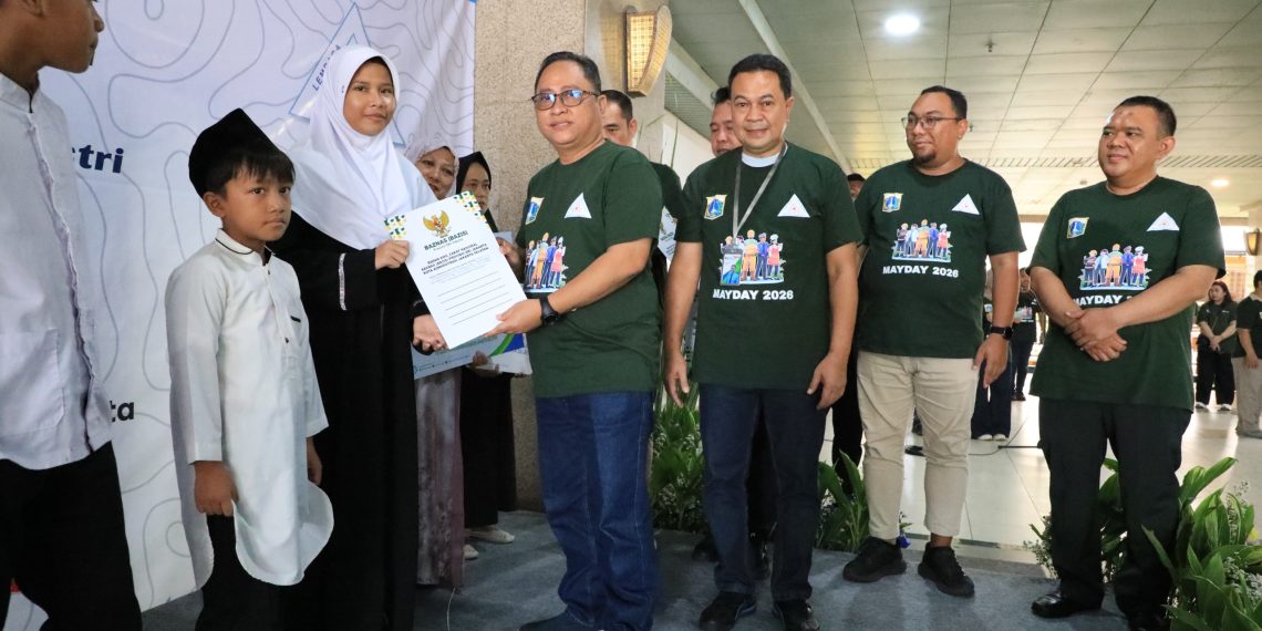 Peringati May Day, Pemkot Jaksel Bantu Pekerja Rentan dan Anak Buruh
