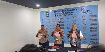 Maling Ketagihan Gasak Kabel Menara Jamsostek, Dicokok Polsek Mampang Usai Tiga Tahun Beraksi