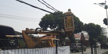 Tak Lagi Semrawut, Bina Marga Tata Kabel Utilitas di Depan Selapa Polri Jaksel