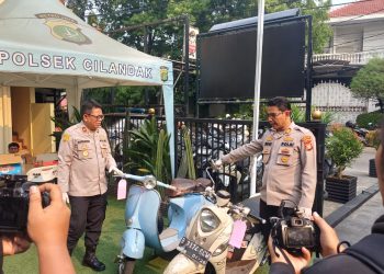Aksi Buruh Bangunan Bobol Kafe di Lebak Bulus Diungkap Polisi, Gasak Tablet hingga Vespa Antik