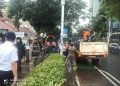 Gelar Razia, Sudinhub Jaksel Angkut dan Cabut Pentil Kendaraan Parkir Liar di Senopati-Gunawarman