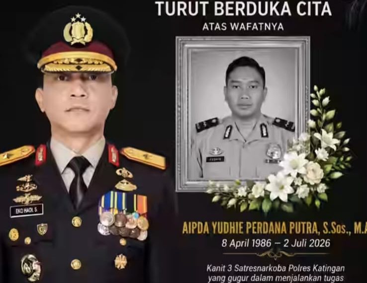 Usai Polisi Gugur saat Gerebek Bandar Sabu di Katingan, Patron: Negara Tak Boleh Kalah dari Bandar Narkoba