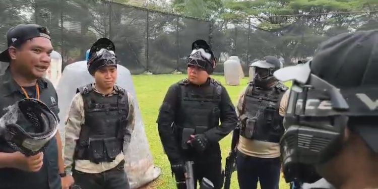Semarak Hari Bhayangkara ke-80, Polri dan Awak Media Perkuat Sinergi Lewat Permainan Paintball