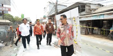 Kabar Gembira, Jalan Muchtar Raya Jaksel Dibuka Lagi Usai Pembangunan Drainase dan Peninggian Jalan Tuntas