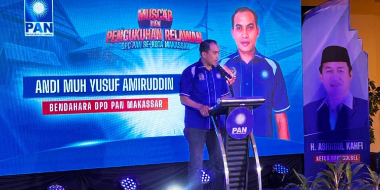 Uchu Mattawang: PAN Makassar Targetkan Keterwakilan di Semua Dapil