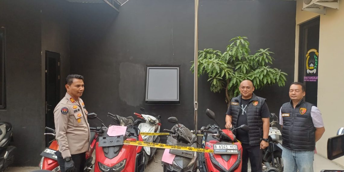 Duo Pengangguran Belasan Kali Curi Motor, Tepergok Polisi Kala Beraksi di Warkop Mampang