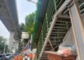 Ngeri! JPO Kyai Maja Jaksel Bolong-bolong, Bikin Takut Pejalan Kaki