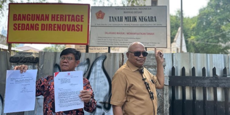 Sengketa Lahan di Menteng, Dua Brigjen Resmi Dilaporkan ke Puspom TNI