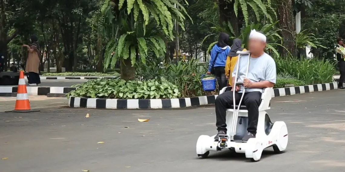 Kolaborasi dengan Pemprov Jabar, BRIN Uji Coba I-SEATER Selama Satu Bulan di Gedung Sate