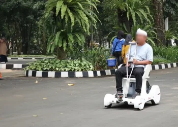 Kolaborasi dengan Pemprov Jabar, BRIN Uji Coba I-SEATER Selama Satu Bulan di Gedung Sate