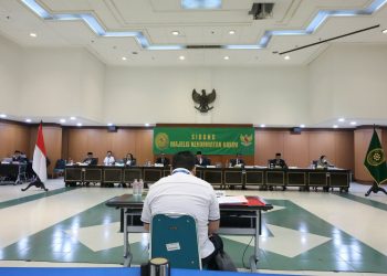 Nikah Siri Tanpa Izin Istri, Hakim PTUN Serang Disanksi Nonpalu