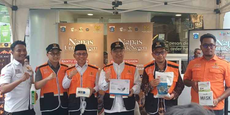 Baznas DKI Lindungi Warga Terdampak Karhutla di Palangka Raya, Buka Rumah Sehat hingga Distribusi APD